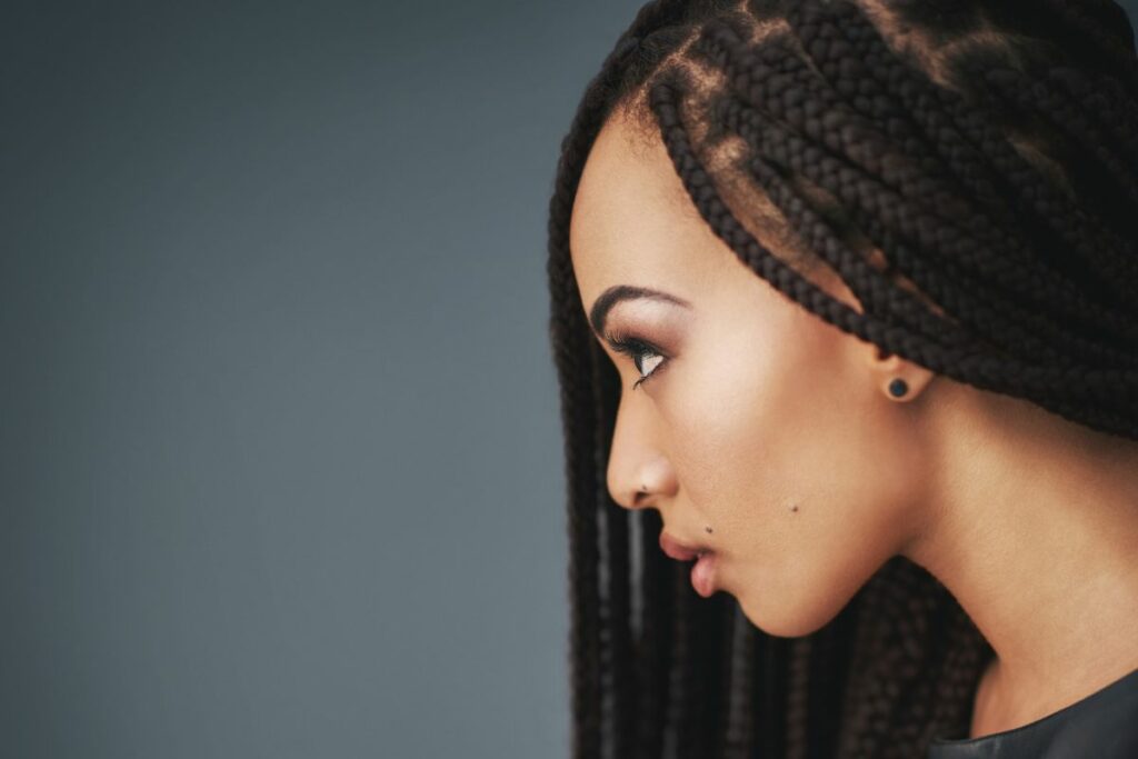 8. 10 Must-Try Knotless Braid Hairstyles for Natural Hair - wide 7
